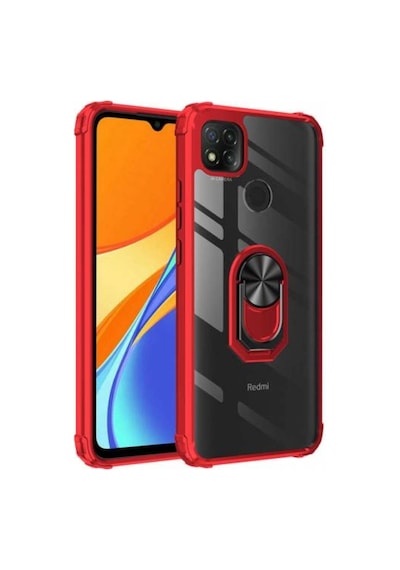 Xiaomi Redmi 9C Kılıf Mola Kenar Köşe Ve Yüzük Kısımları Renkli (514373216)