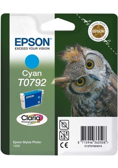 Tonersepeti Epson T0792-c13t07924020 Mavi Kartuş