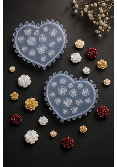 Nail Art Silikon Kalıp 3d Nail Art Desen Kalıbı, Tırnak Süsleme Desen Charm Tırnak Çarm 61