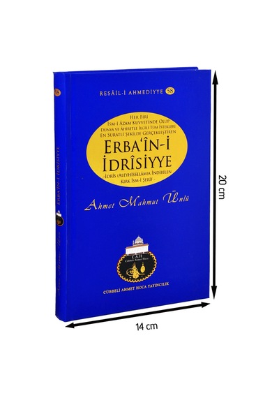 Cübbeli Ahmet Hoca Erba'In-I Idrisiyye Kitabı-1158