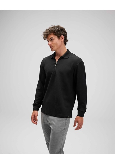 Ellesse Em601-bk-black-polo Sweatshırt Siyah
