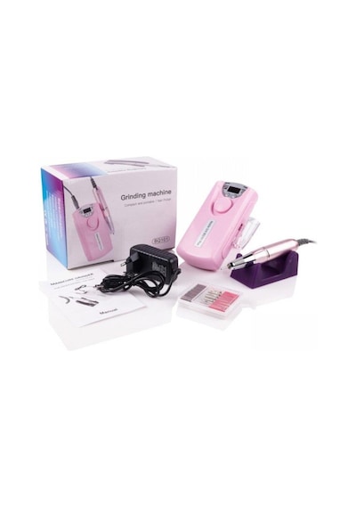 BQ101 Şarjlı Manikür Pedikür Tırnak Törpü Seti Pembe