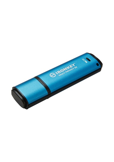 Kingston IronKey Vault Privacy 50 IKVP50/16 GB AES-256 EncryptedF IPS USB 3.2 Bellek