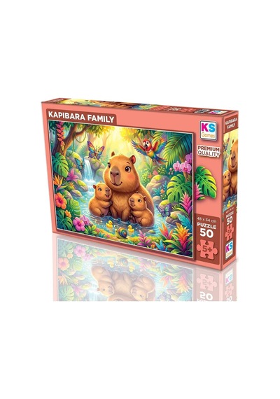 31758 Kapibara Family 50 Parça Puzzle