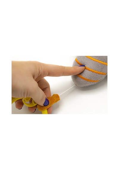 Babyjem Sevimli Arkadaşım Titreşimli Arı Gri