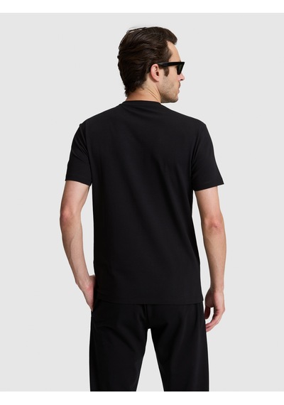 Cacharel Erkek Siyah Tişört Basic 50328373-vr046