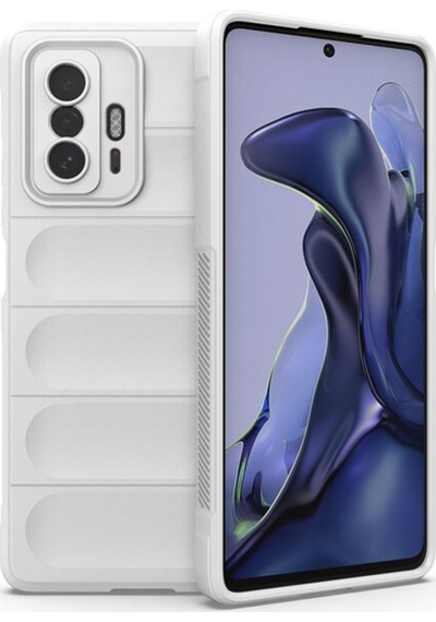 Microcase Xiaomi 11T Miami Serisi Silikon Kılıf - Beyaz