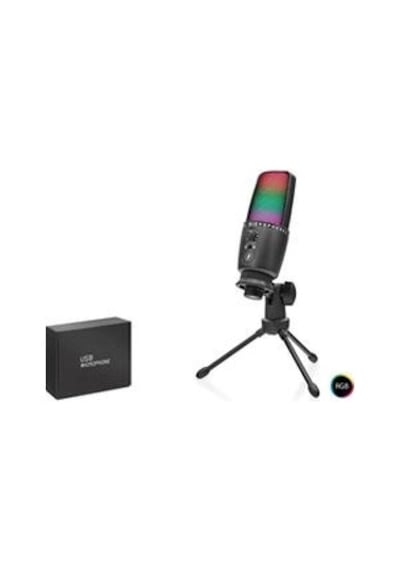 Hadron Me31 Gaming Rgb Tripod Mikrofon Dokunmatik Mute Gain Kontrollü Type-c Siyah Kdo