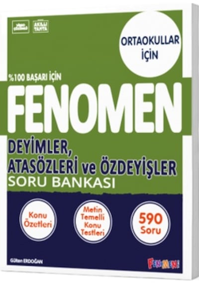 Fenomen 8 Deyimler Atasözleri Ve Özdeyişler Soru Bankası