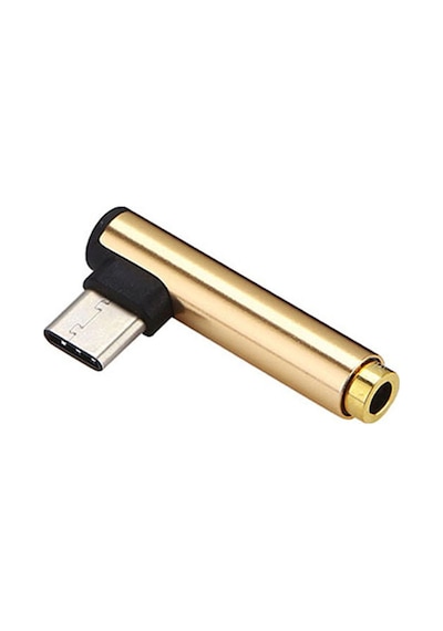 Usb 3.1 Tip C İla 3.5mm Kulaklık Kriko Adaptörü Xiaomi 6 Note3 Huawei Mate 10 Z10 Gold