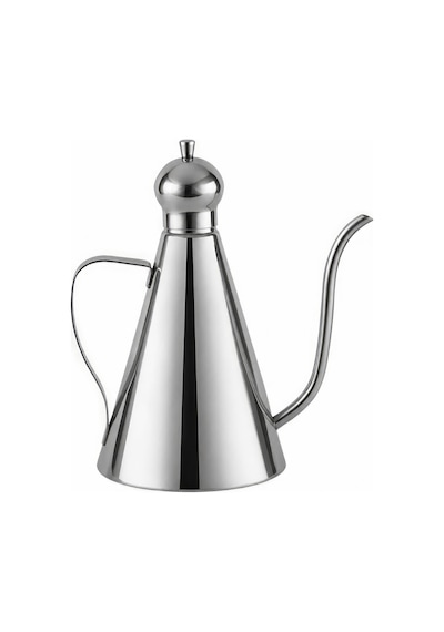 1000 Ml 304 Çelik Yağlık Zeytinyağı Ve Sirke İçin İnce Uçlu Yağdanlık Mt274 Gri
