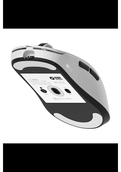 Hawk Gaming Hm220 1k Hz 12000 Dpı Tri-mode Kablosuz/bluetooth Beyaz Gaming Mouse Diğer