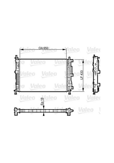 Opel Astra L Motor Radyatoru 1.2 2022-2024 Hns Valeo 735555