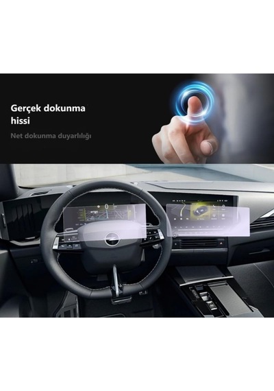 Opel Astra Elegance & Gs İle Uyumlu Ekran Koruyucu Multimedya Gösterge Belirtilmemiş