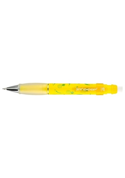 Deep Mekanık Kursun Kalem 07mm Fos Sarı Ananas & Muz .