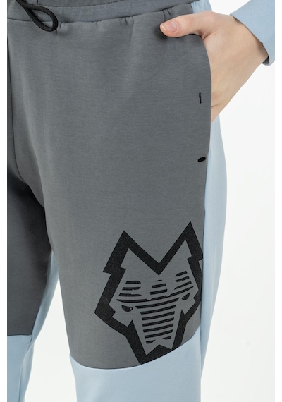 Maraton Sportswear Comfort Kadın Dönüşlü Paça Basic Sislimavi Pantolon 22028-sislimavi Açık Mavi