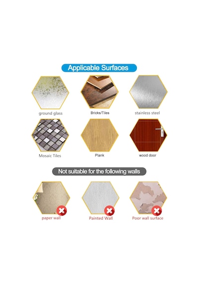 Yapışkanlı Duvar Kancaları Banyo Mutfak 24 Paket Ağır Hizmet 10 Kg Maks Çivisiz Yapışkan Askılar Paslanmaz Kancalı Yardımcı Havlu Banyo Tavan Kancaları Diğer