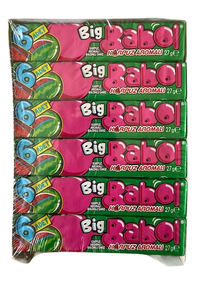 Karpuz Aromalı Stick Balonlu Sakız 27 G. 18 Adetli