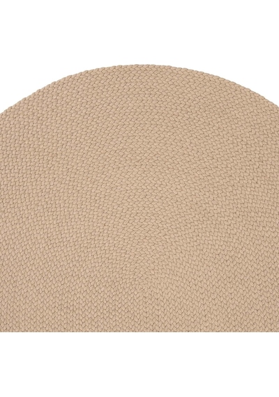 Cool Halı Glenn 608 Bej Banyo Halısı Antre Hol Halısı Hasır Dokulu Oval Banyo Dekoratif Paspas Mutfak Halısı Genel