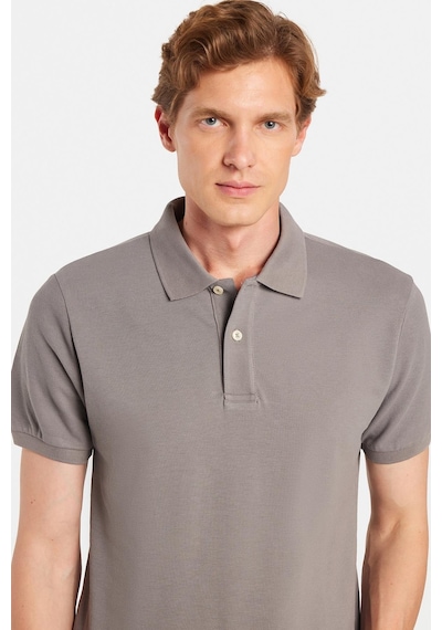 Tudors Erkek Slim Fit Dar Kesim %100 Pamuklu Gri Polo Yaka Tişört-32797 Gri Tudors Erkek Slim Fit Dar Kesim %100 Pamuklu Gri Polo Yaka Tişört-32797 Gri