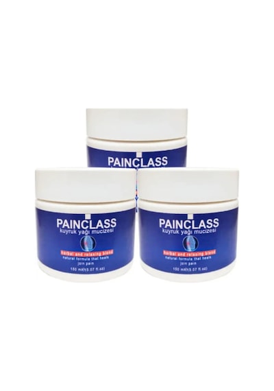 Painclass Rahatlatıcı Kuyruk Yağı Kremi 150ml X 3 Adet