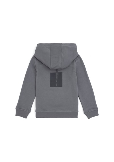 U.S. Polo Assn. Erkek Çocuk Gri Kapüşonlu Sweatshirt 50293515-VR024