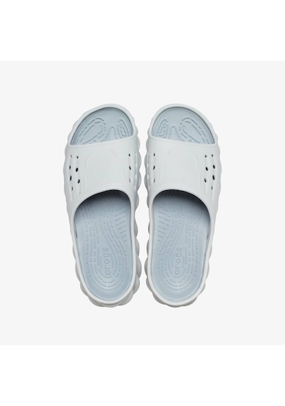 Crocs Echo Slide Unisex Gri Terlik Düz 208170 Gri