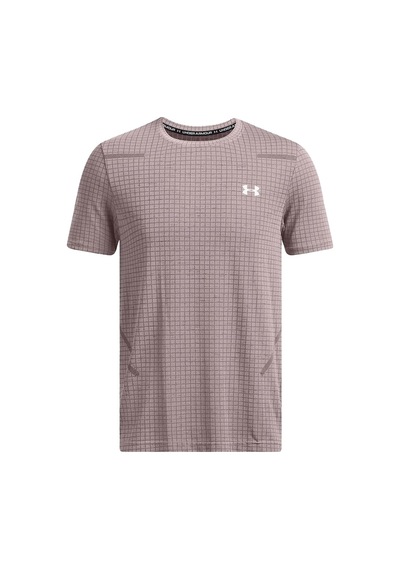Under Armour Vanish Seamless Grid Ss Erkek Tişört Gri