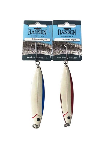 Hansen Pilgrim Lüfer Palamut Turna Kaşığı 7.8Cm 22Gr - (82238191) Silver Blue