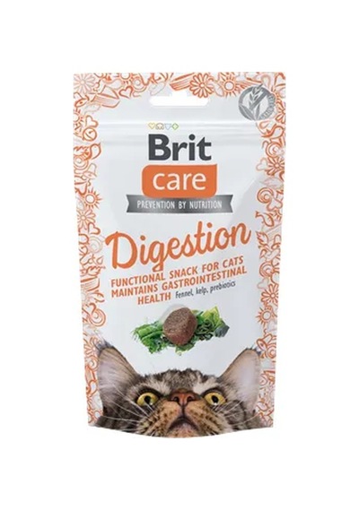 Brit Care Sindirim Sistemini Düzenlemek İçin, Tahılsız, Fonksiyonel Kedi Ödülü 50 Gr 12'li Koli