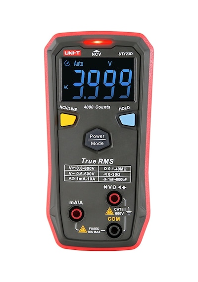 Uni-T Ut-123d Otomatik Akıllı Dijital Multimetre