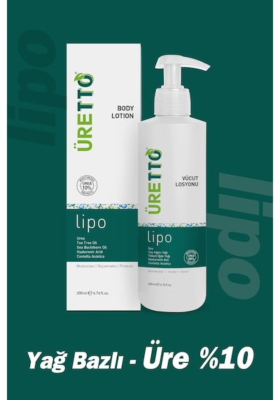 Üretto Lipo Vücut Losyonu 200 ML