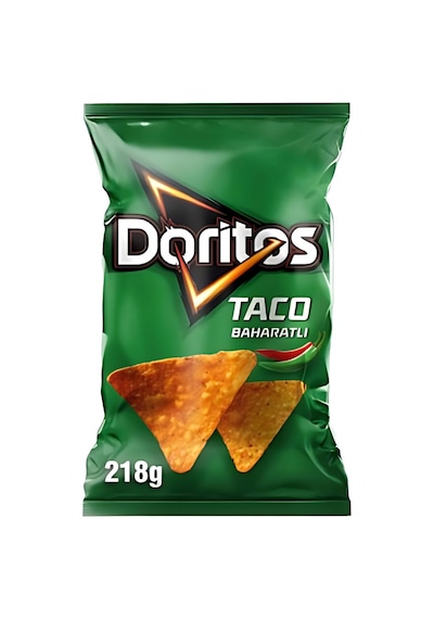 Doritos Mega Boy Taco 218 G Mısır Cipsi 5'li Avantaj Paketi - 5 Adet Tarı