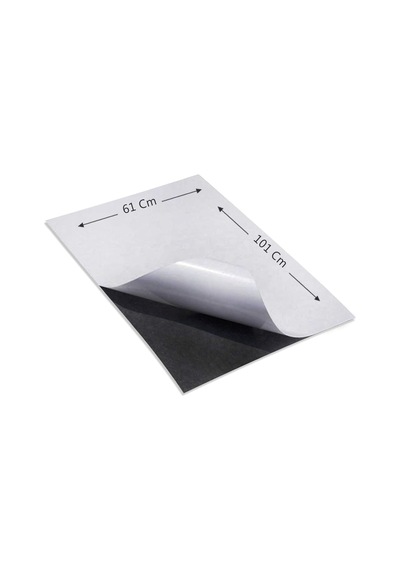 Yapışkanlı Magnet Tabaka 61x101 Cm. 0,4 Mm. Özel Yapışkanlı Diğer