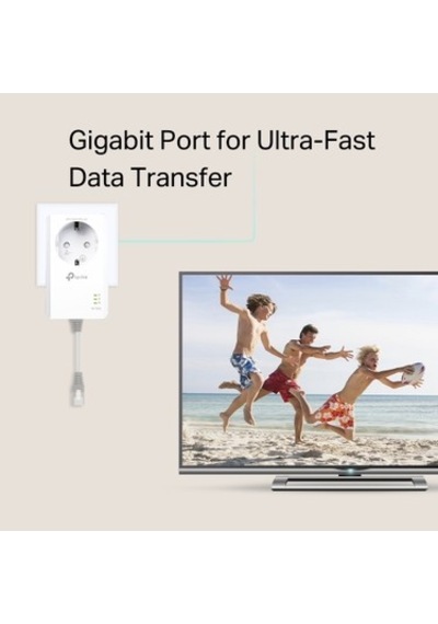 Kesintisiz Bağlantı Sağlayan 1000 Mbps Powerline Adaptör