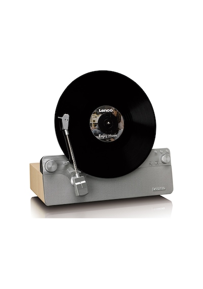 Lenco Dikey Plak Çalar Lsa-071 Retro Tasarım Ve Modern Dahili Hoparlörlü Bluetooth Pikap