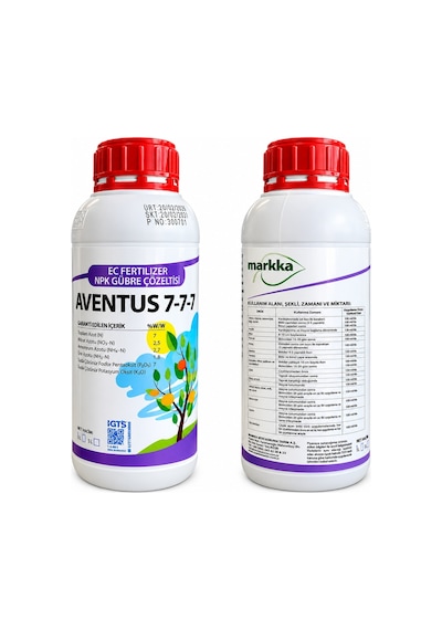 Markka Aventus 7-7-7 Npk Gübre Çözeltisi 1 Lt