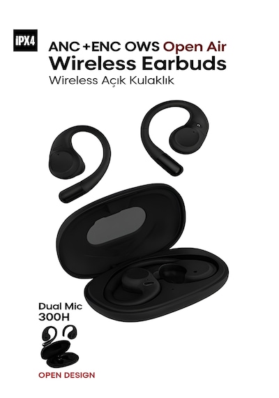 Deanb Ipx4 Su Geçirmez Anc - Enc Gürültü Önleyici Kablosuz Dokunmatik Bluetooth Kulaklık