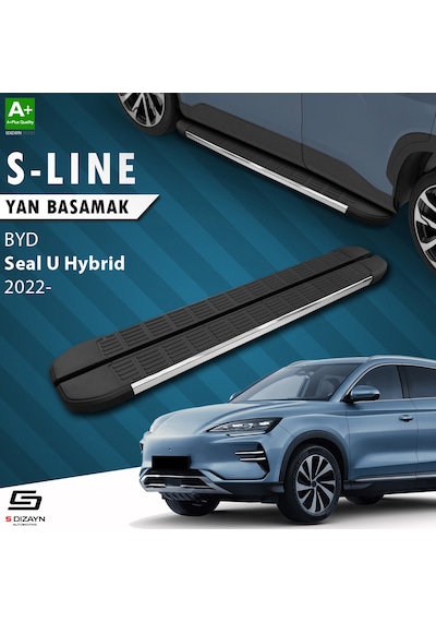 S-dizayn Byd Seal U Hybrid S-line Krom Yan Basamak 193 Cm 2022 Üzeri A+ Kalite