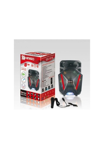 Platoon Pl-4430 Bluetooth Usb/Sd/Aux Karaoke Mic. Speaker