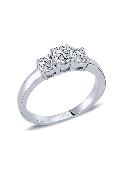 Lova 0,73 Karat Pırlanta Tria Yüzük - 1080014