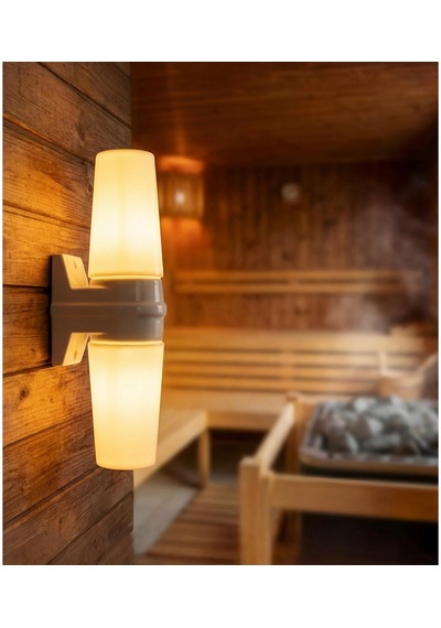 Banyo Ve Sauna Lambası, Beyaz