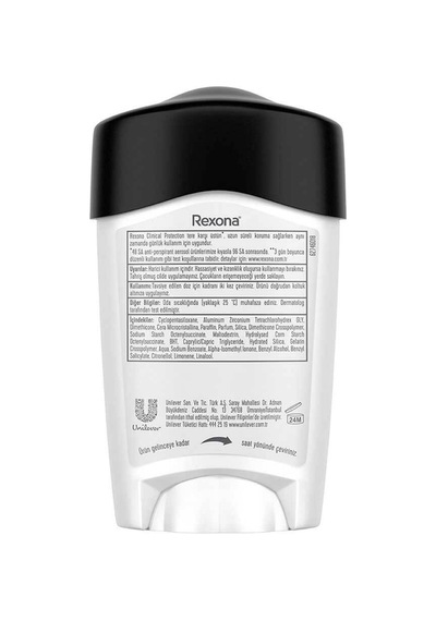 Men Clinical Protection Erkek Stick Deodorant Clean Scent 3x Güçlü Koruma 45 Ml