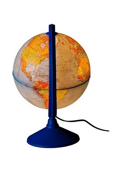 Gürbüz Küre Işıklı Siyasi Küre 26 Cm