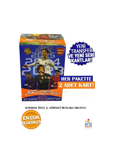 10. Yıla Özel Süper Final Futbolcu Kartları - 400 Premium Kartla Zirveye Ulaşın