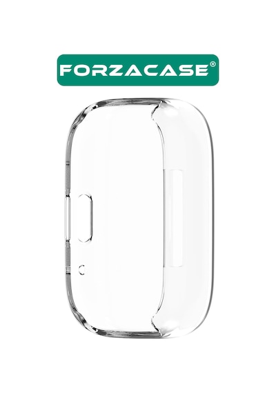 Forzacase Xiaomi Redmi Watch 3 Active İle Uyumlu Önü Kapalı Ekran Korumalı Silikon Kılıf - Fc256 Şeffaf