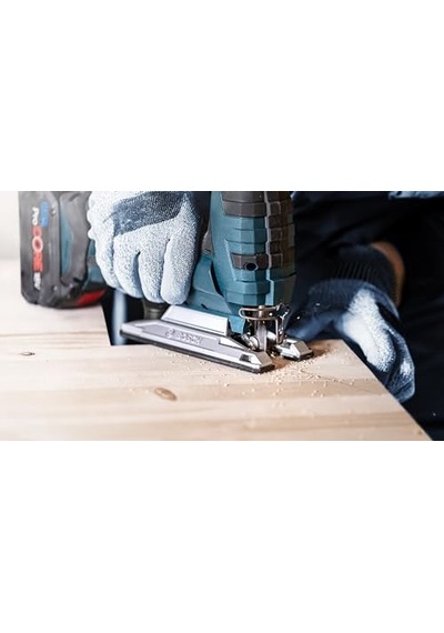 Professional 100x Expert Wood 2-side Clean' T 308 B Dekupaj Testere Bıçakları Sert Ahşap Mobilya Levhası, Kontr