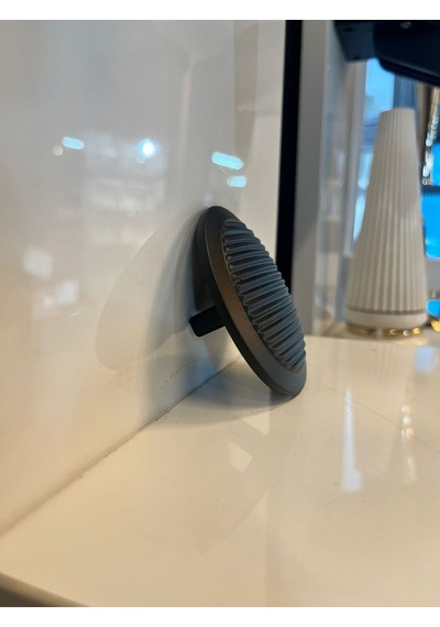 Pierra Metal Kulp 32mm Çap 7cm Mat Siyahdolap Kapak Modern Çekmece Mobilya Tv Ünite Komidin Mat Siyah