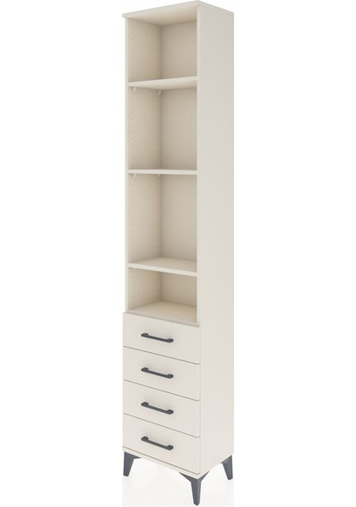 Arges Dolap 4 Raflı 4 Çekmeceli 44x30x221 Aytaşı-aytaşı Aytaşı