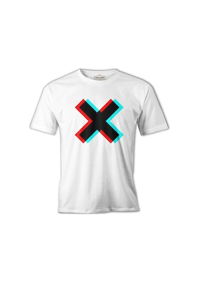 X By Colors Beyaz Erkek Tshirt